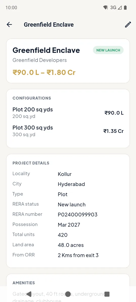 Project details