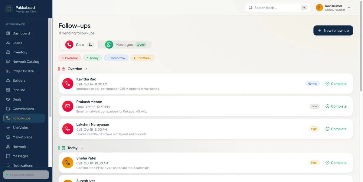 Follow-ups on the web